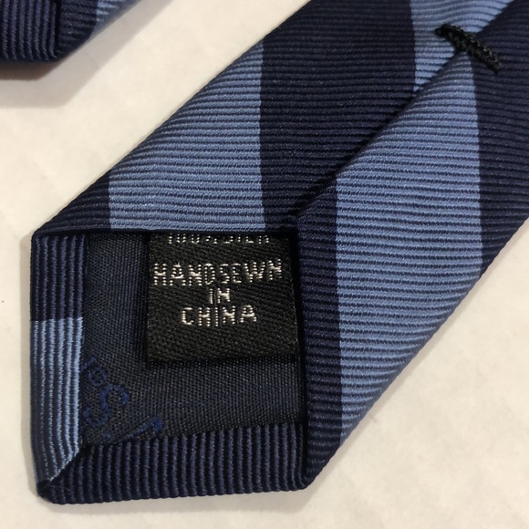 Jos. A. Bank Tie- Blue / Stripe - Picture 4 of 6